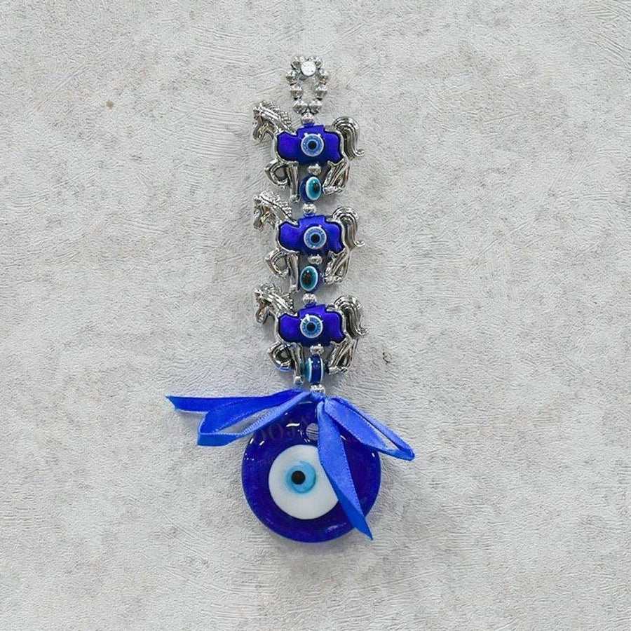 Evil Eye Horse Wall Hanging Protection Amulet Feng Shui