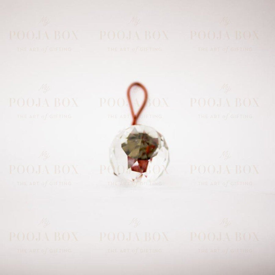 Feng Shui Hanging With Crystal Ball And Coins