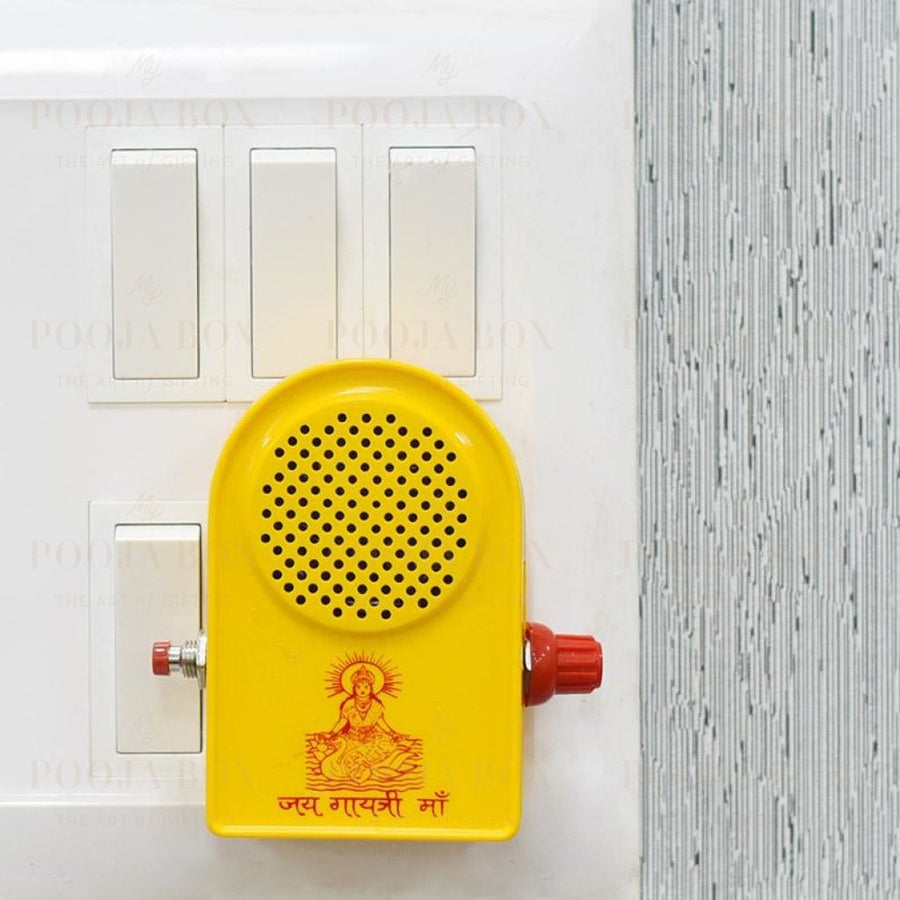 Gaytri Mantra Musical Chanting Box Pooja Items