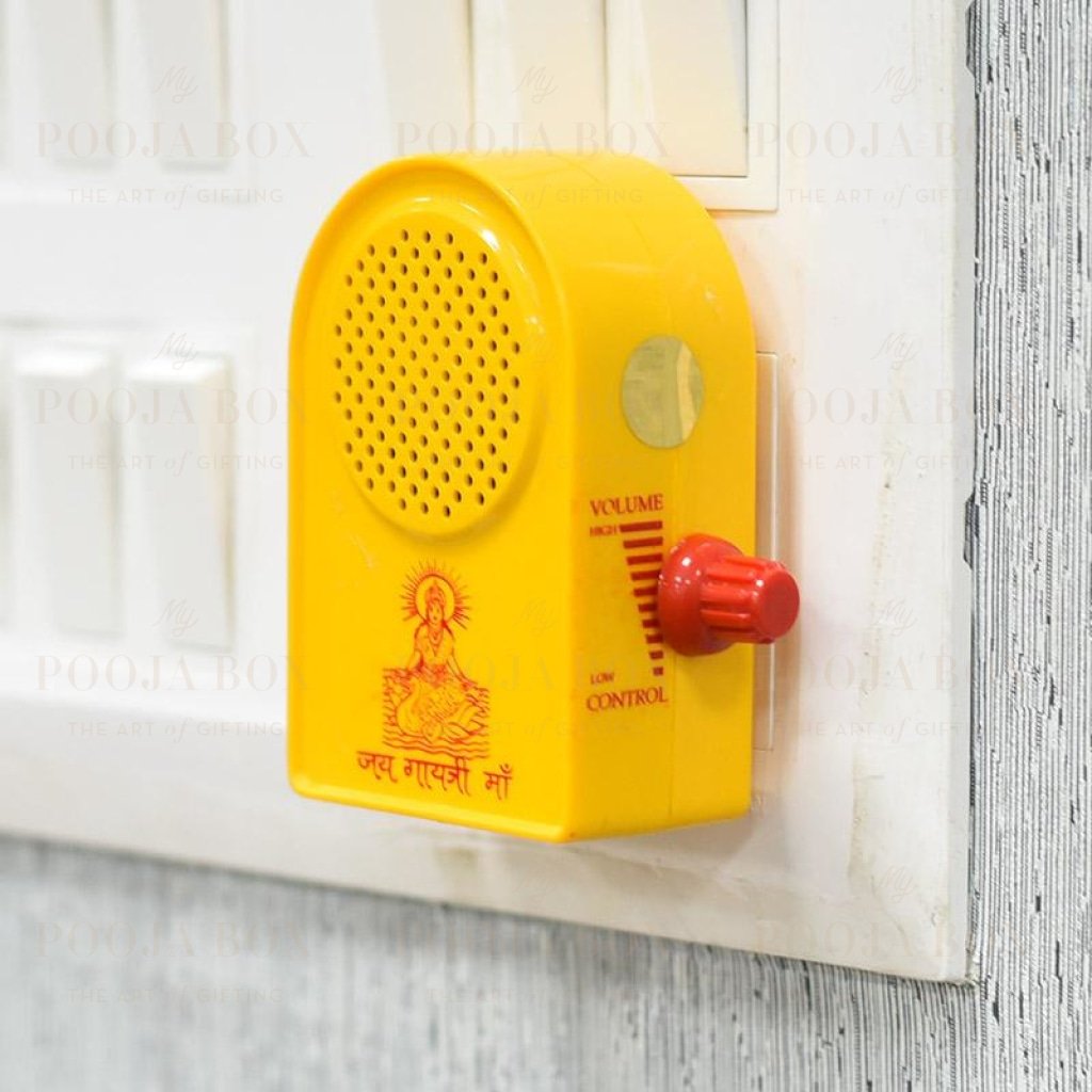 Gaytri Mantra Musical Chanting Box Pooja Items