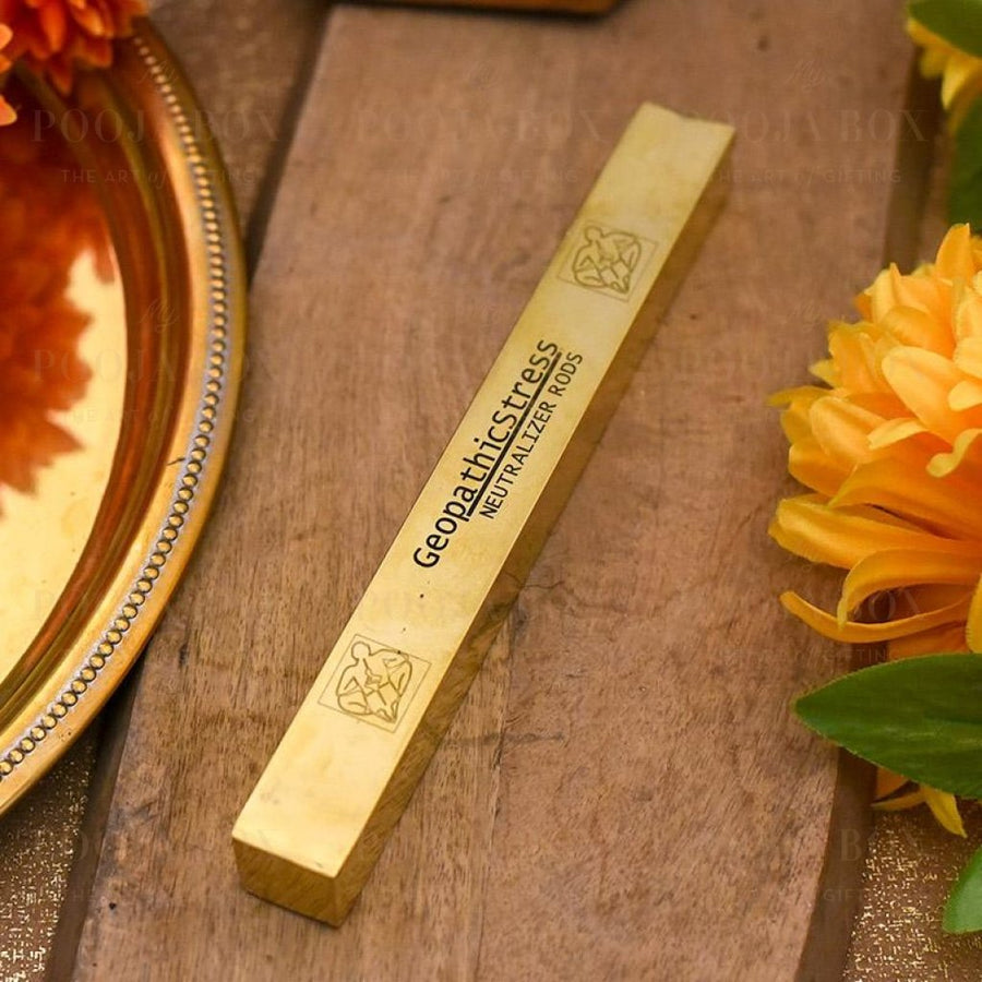 Geopathic Stress Neutralizer Square Shaped Brass Rod Vastu
