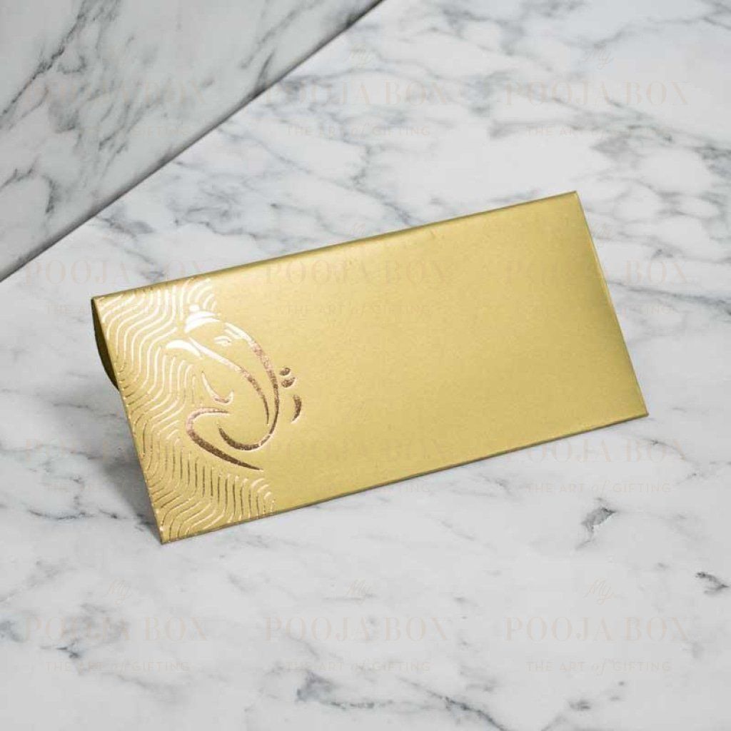 Golden Envelope (Pack Of 4)