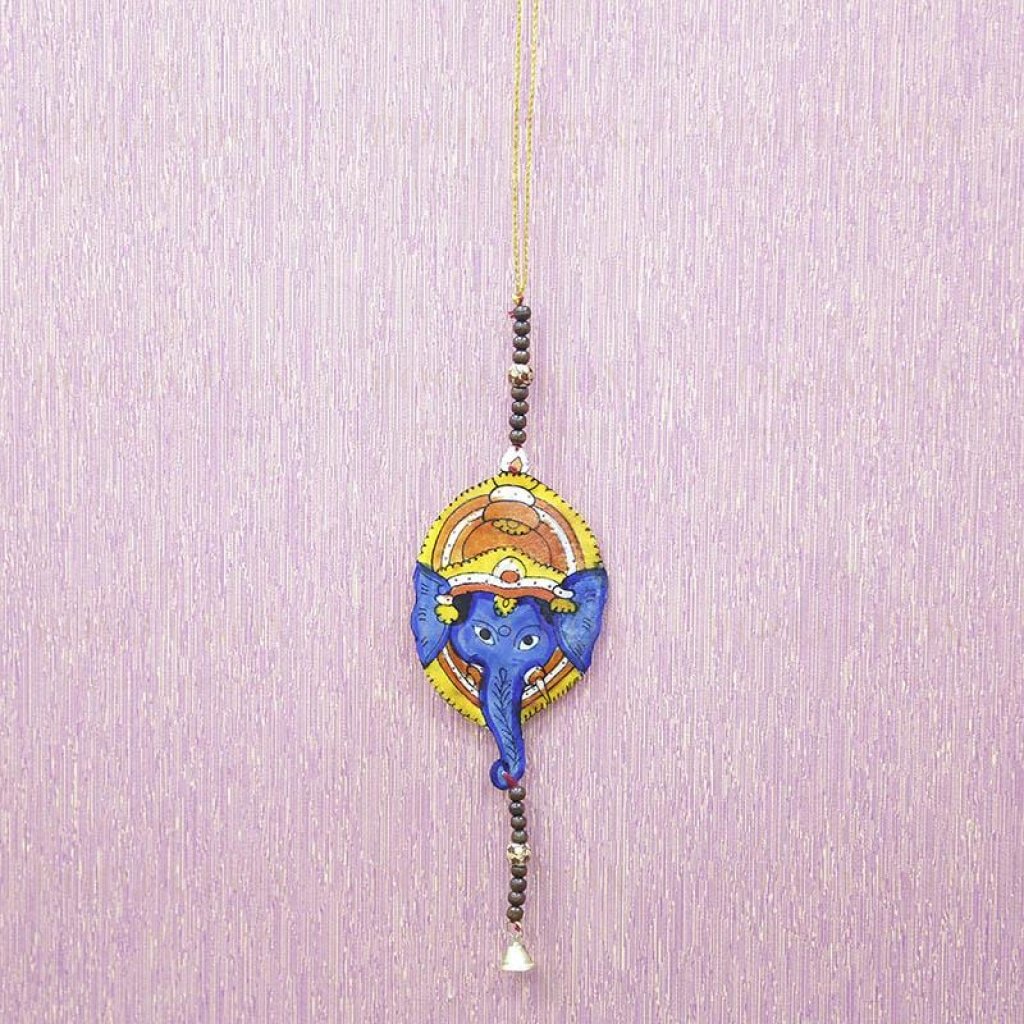 Hand Painted Ganesh Wall Hanging
