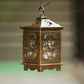 Handcrafted Antique Wooden Ganesha Lantern Home Decor