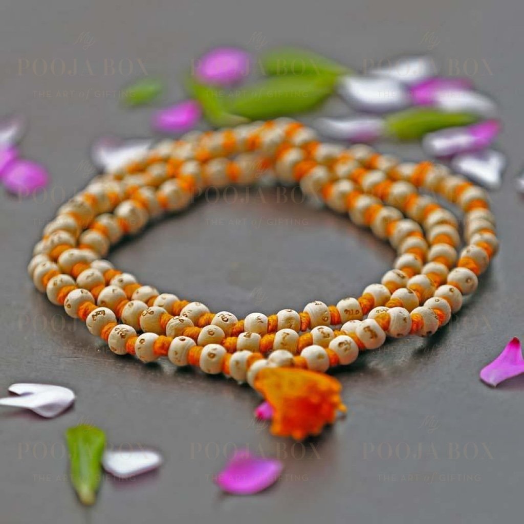 Handcrafted Hare Ram Krishna Mala Pooja Items
