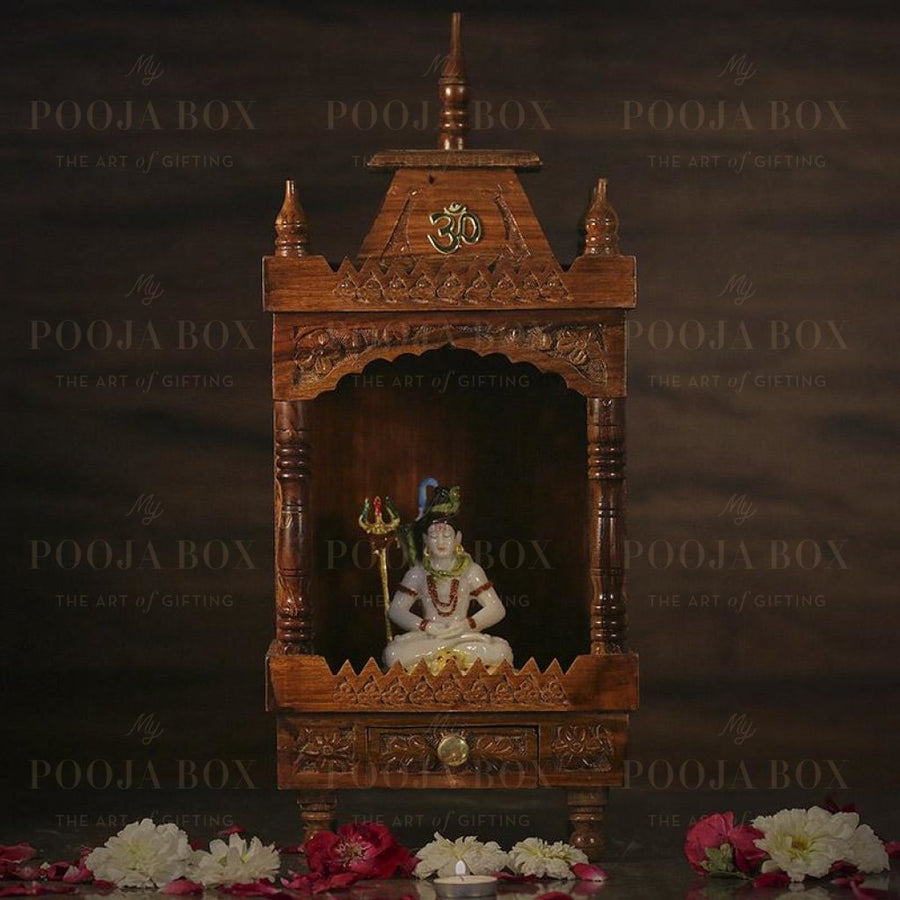 Handmade Foldable Pooja Mandir Temple
