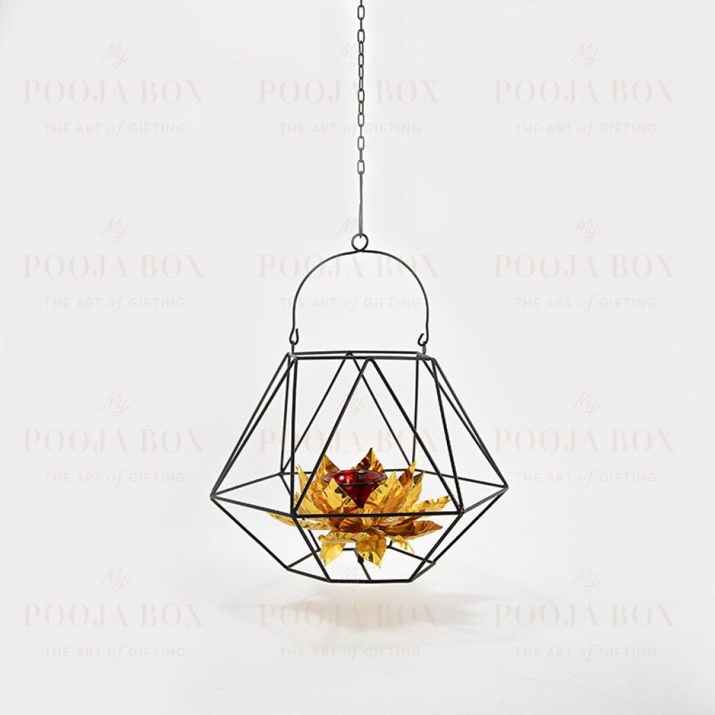 Hexagonal Lotus Tlight Holder Limited Edition