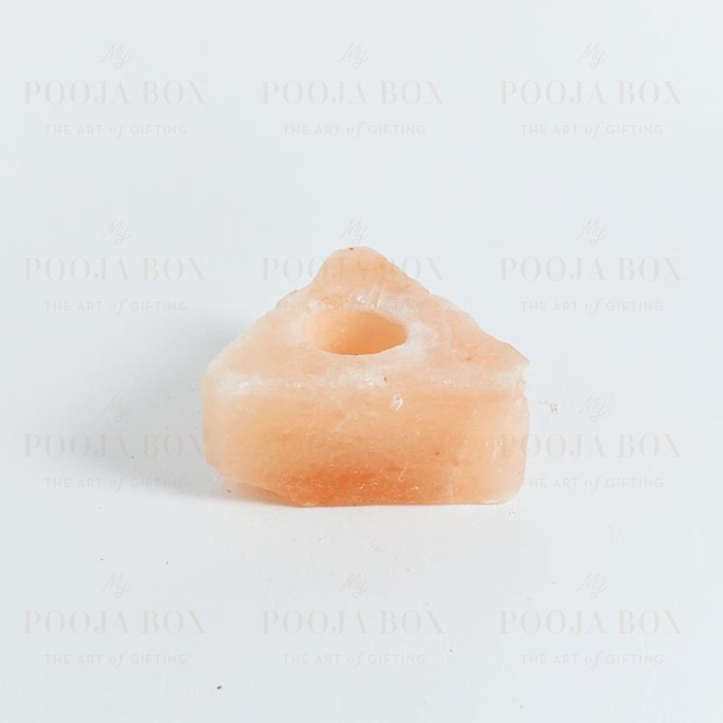 Himalayan Pink Salt Naturally Carved T-Light Lamp Salt Lamp