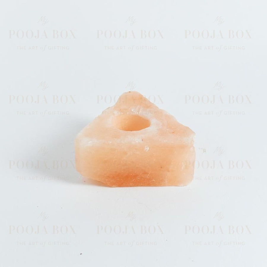 Himalayan Pink Salt Naturally Carved T-Light Lamp Salt Lamp