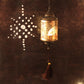 Handcrafted Phulkari Golden T-light Holder for Home Décor
