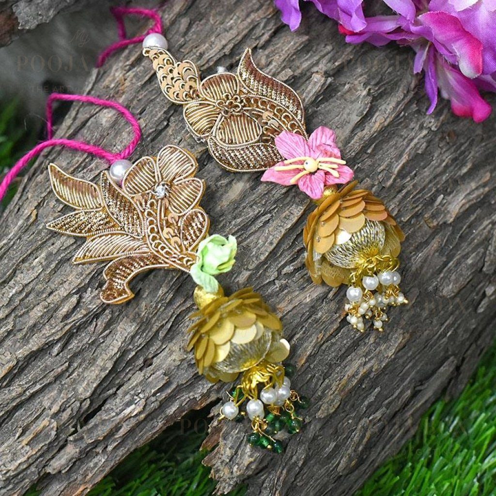 Jazzy Lumba Rakhi Set Of 2