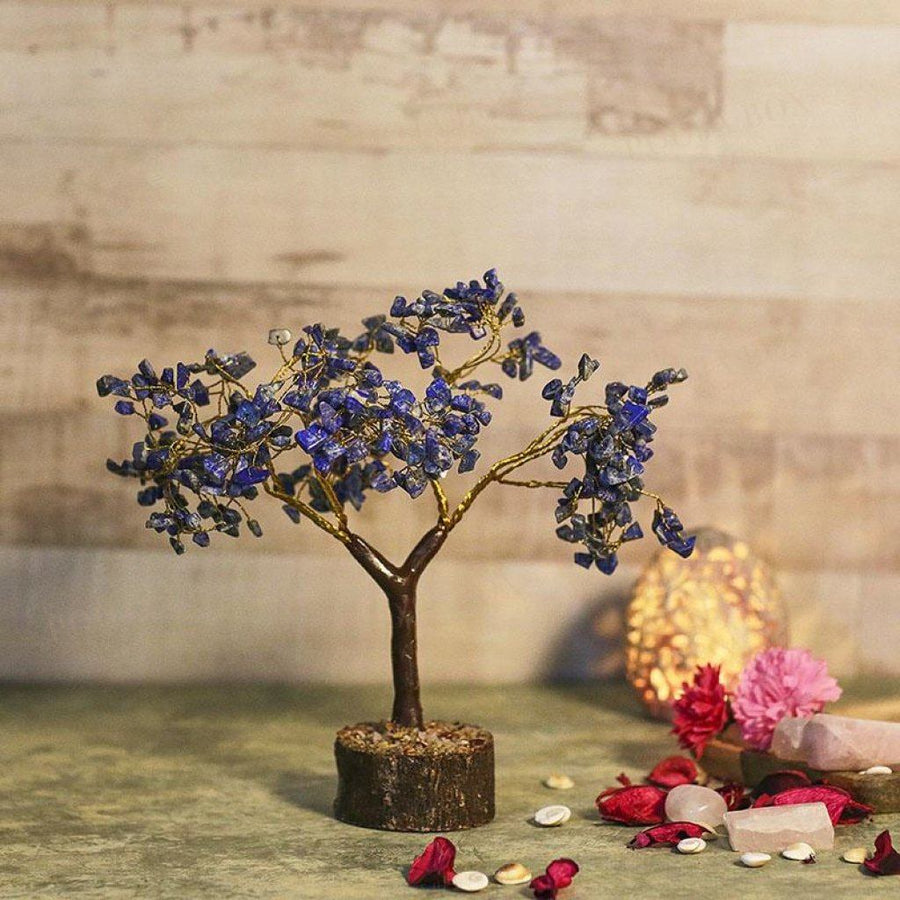 Lapis Lazuli Gemstone Healing Tree Reiki Tree