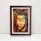 Majestic Lord Buddha Framed Painting Wall Hanging