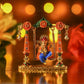 Multicolor Ganesha On Jhula Idol