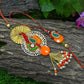 Ornate Handmade Bhaiya Bhabhi Rakhi