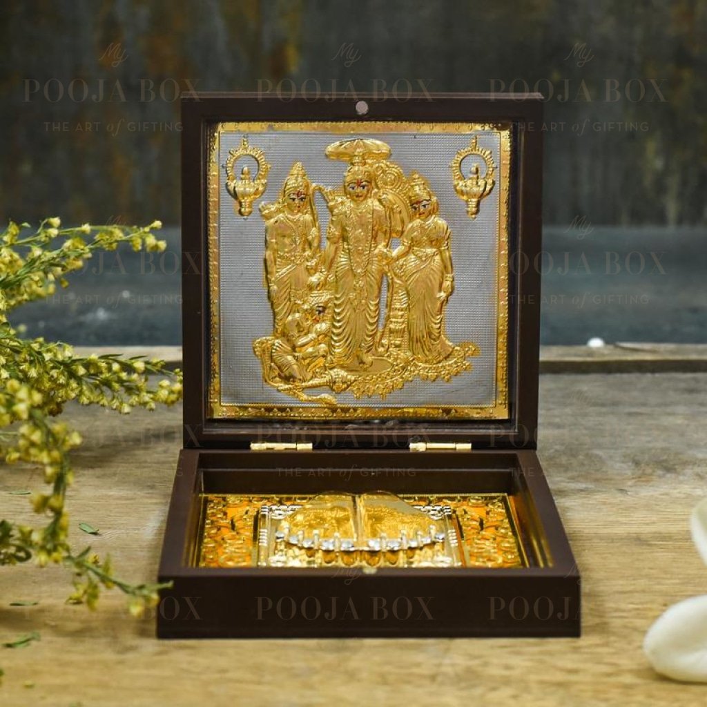 Petite Ram Darbar Puja Peti Pooja Items