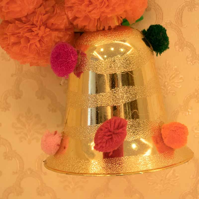 Decorative Flower Bell Hanging