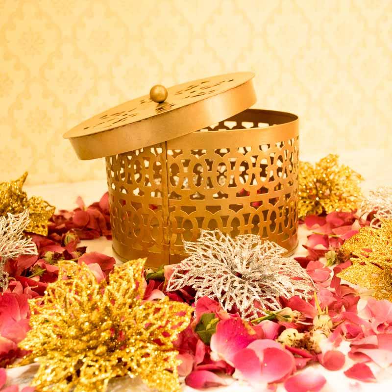 Dainty Decorative Metal Gift Box