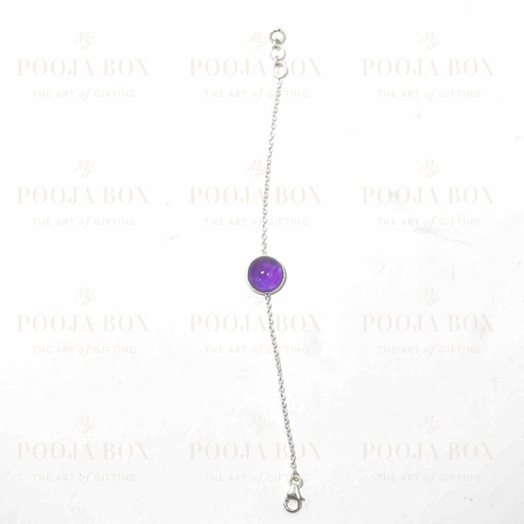 Rich Amethyst Crystal Bracelet Reiki