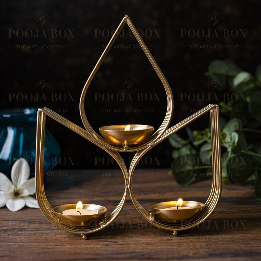 Set Of 5 Akriti T-Light Holders Limited Edition