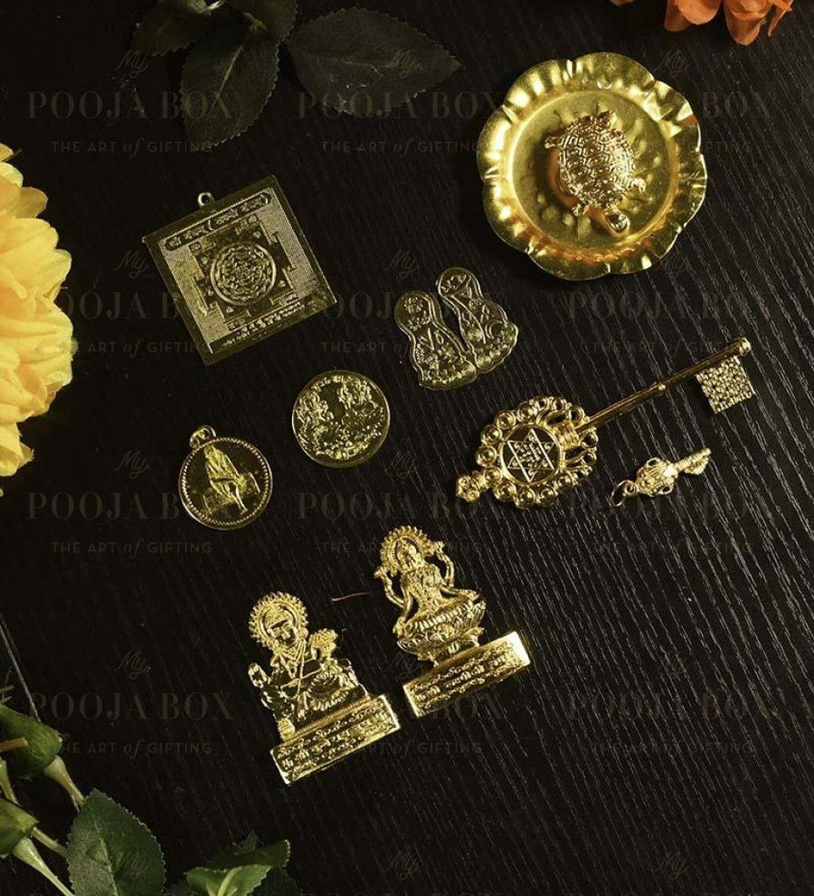 Shri Dhanlaxmi Shri Kuber Bhandari Idols