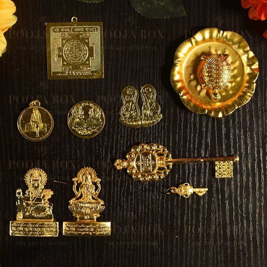 Shri Dhanlaxmi Shri Kuber Bhandari Idols