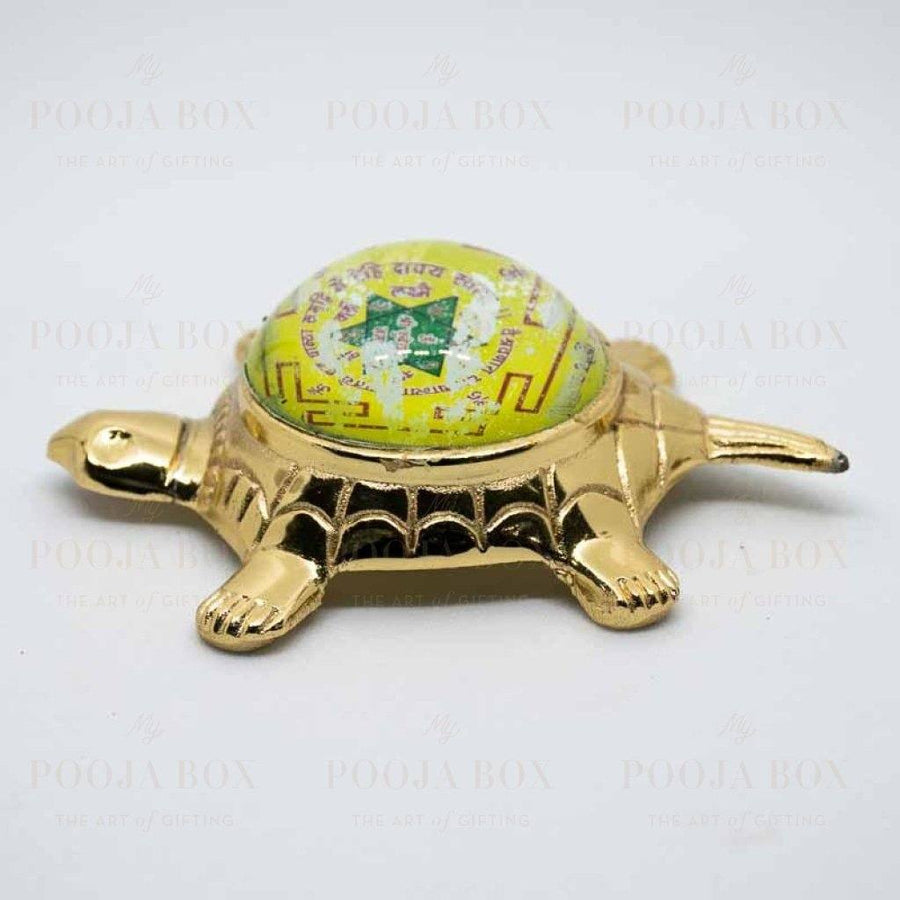 Shri Kuber Yantra Tortoise Hanging With Divya Mantra