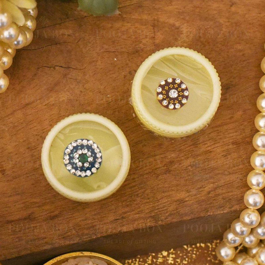 Stone Studded Bindi Pooja Item