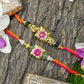 Stunning Hand-Painted Fancy Rakhi Set Of 2