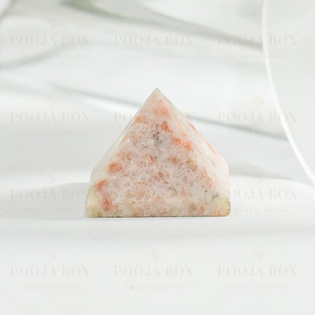 Sunstone Crystal Pyramid