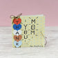 Thank You Mom Mothers Day Greeting Card Card