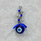 Turkish Evil Eye & Elephants Wall Hanging Protection Amulet Feng Shui