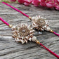 Send Online Zardosi Gota Patti Rakhi Set of 2 