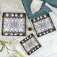 Zaria Multicolor Serving Tray Crockery